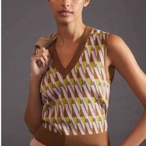 Like New Anthropologie Maeve Sweater Vest